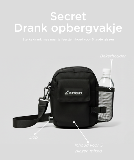 Pepschep Secret Drank Tasje®