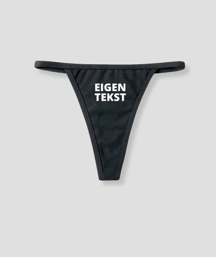 String eigen tekst