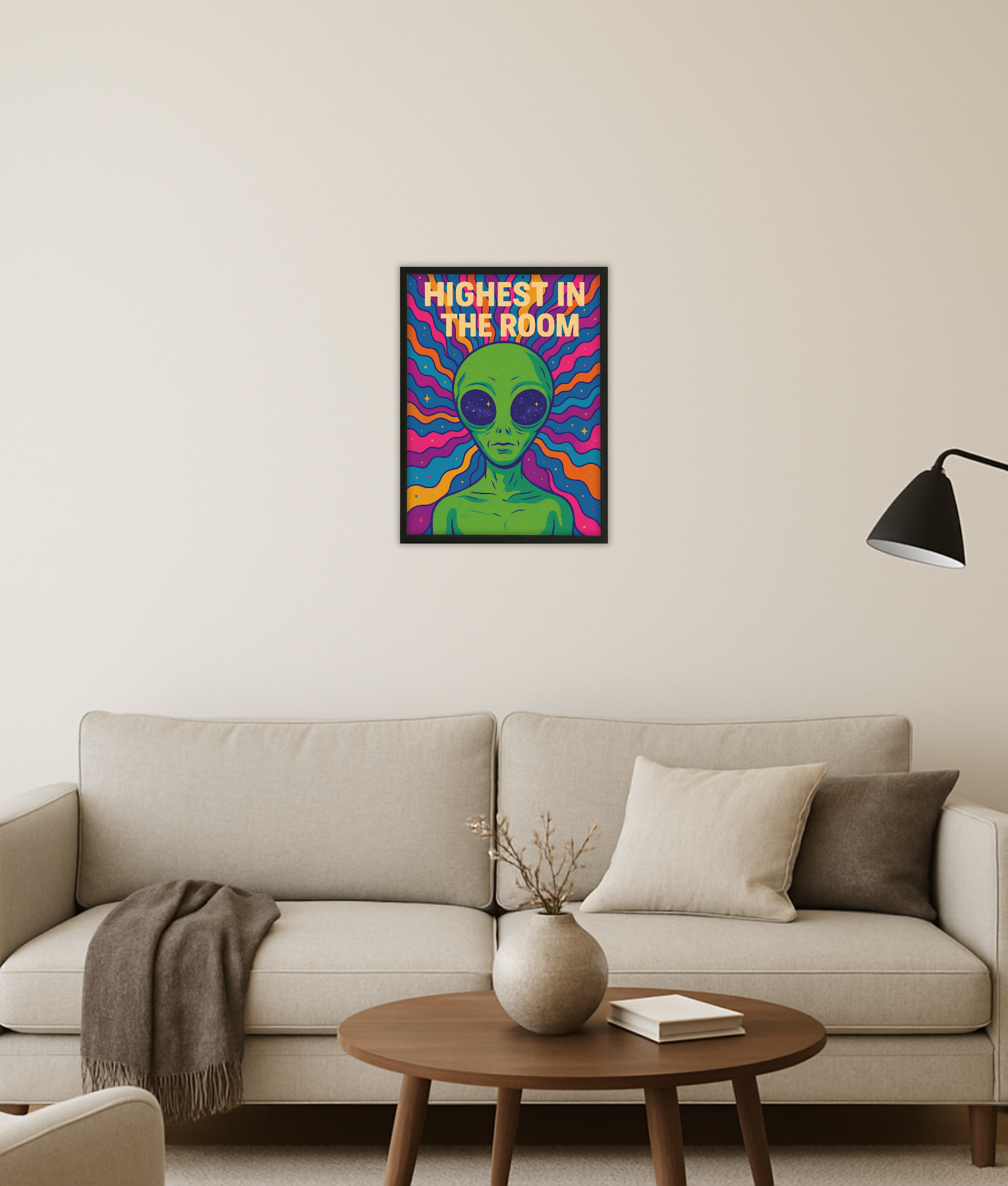 high alien poster