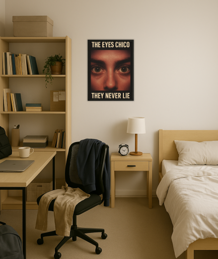 Ogen poster kamer muur