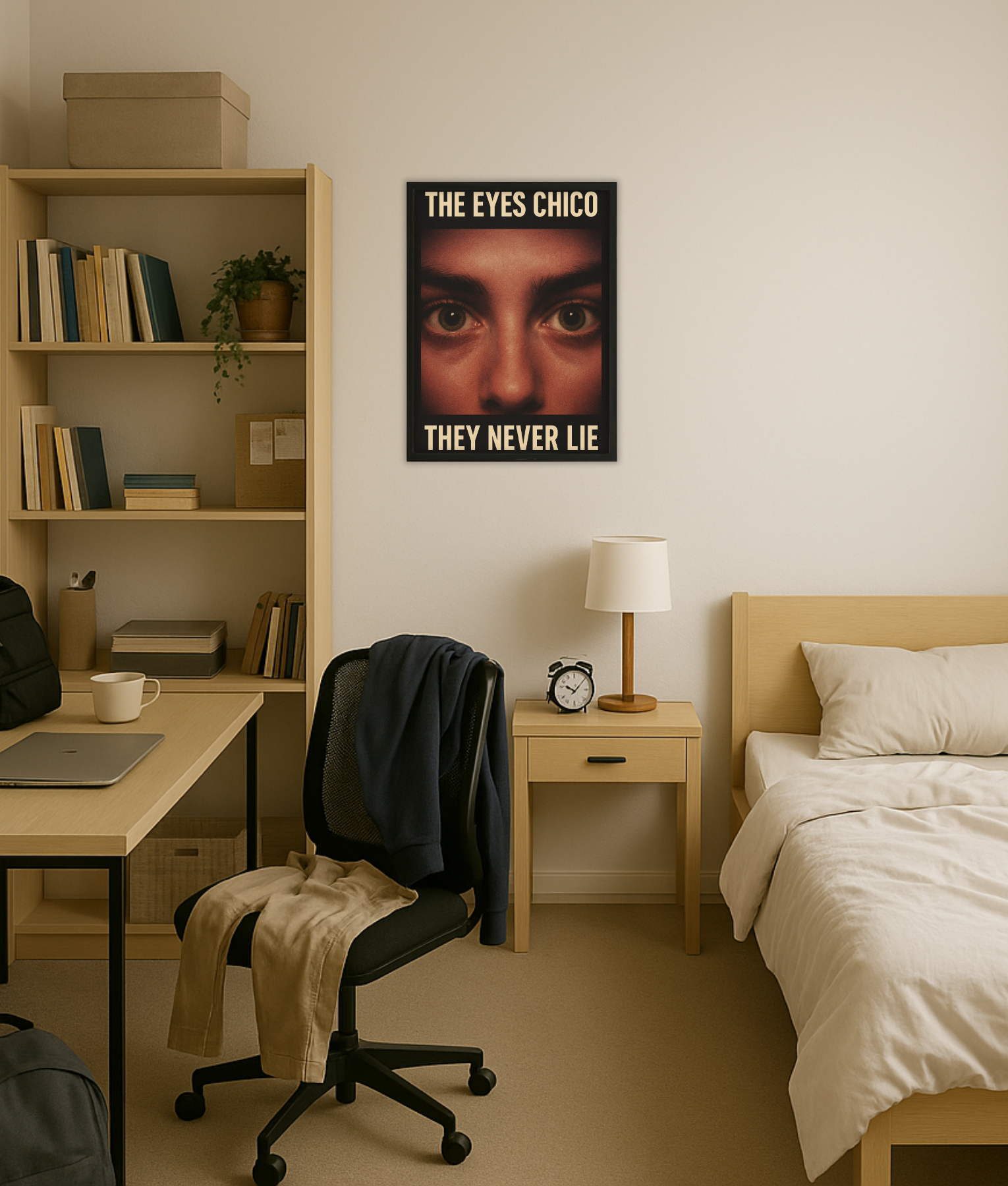 the eyes chico poster Ogen poster kamer muur