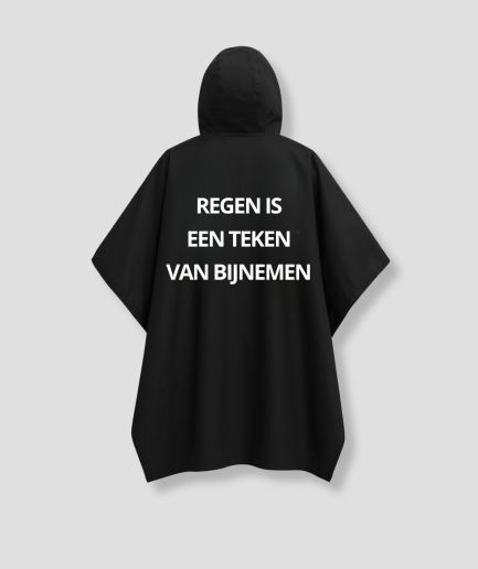 Poncho regen festival