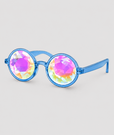 Spacebril blauw