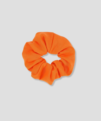 Oranje scrunchie