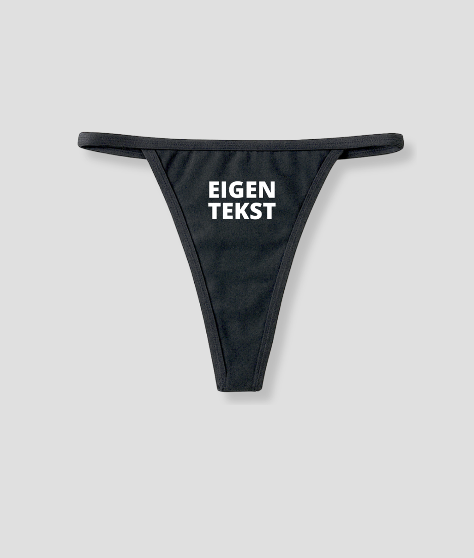 String eigen tekst