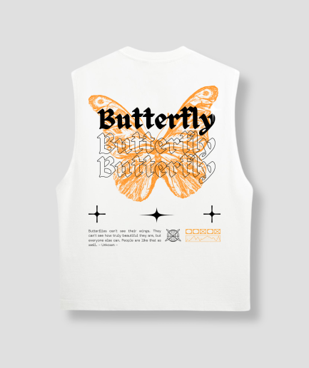 oranje-butterfly-witte-tanktop.png