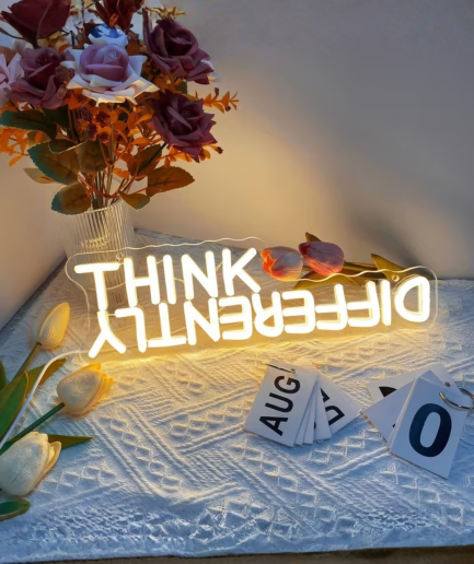 bordje neon led glow