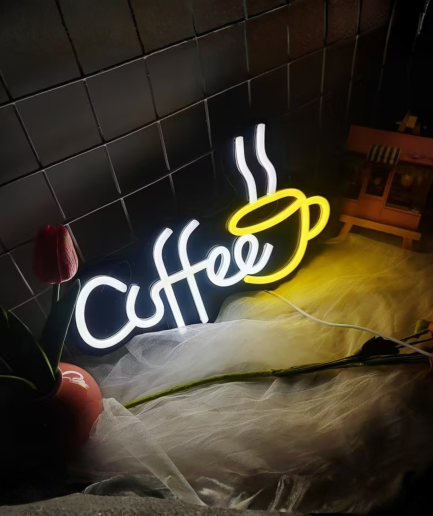 coffee neon lamp