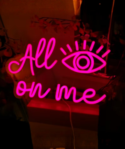 coole neon lamp make up