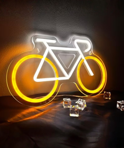 fietsen lamp neon