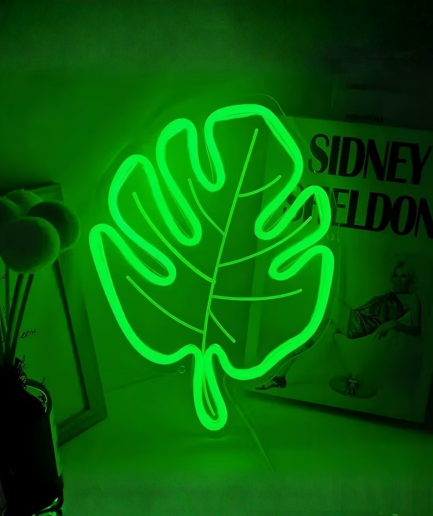 groen blad neon