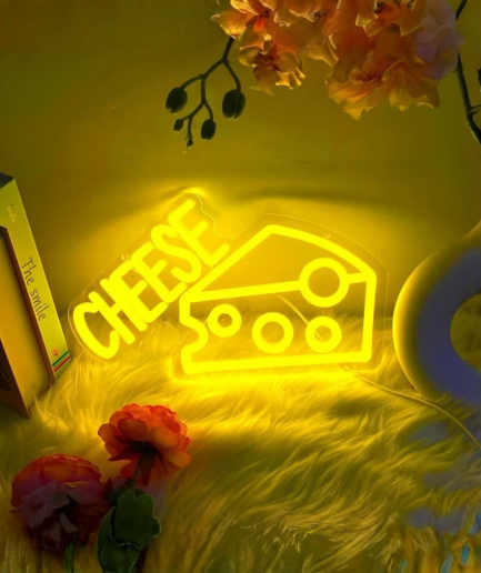 kaas neon licht