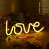 love neon lamp