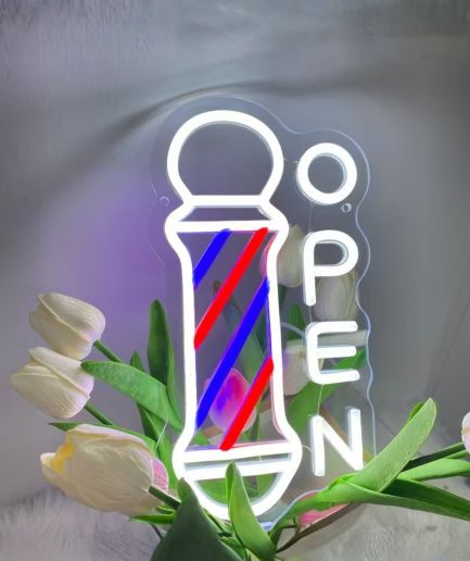 sign led kapperszaak