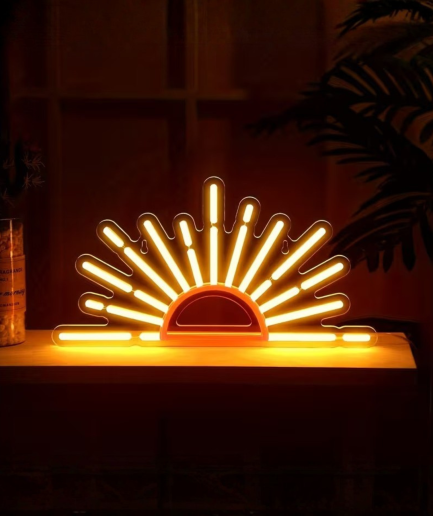 sunset neon lamp