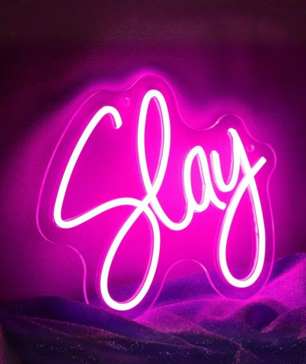 vrouwen kamer neon lamp