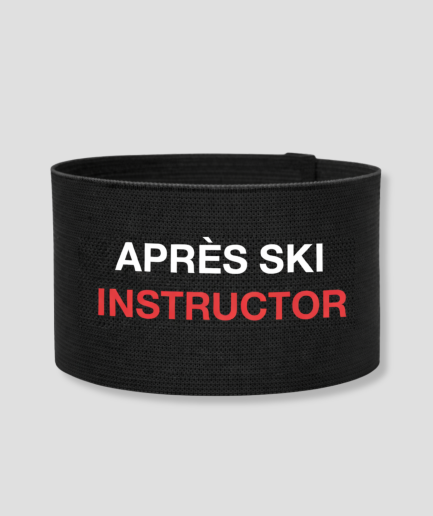 apres ski aanvoerdersband