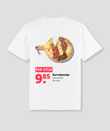 borrelplank tshirt