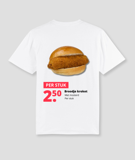 broodje kroket tshirt