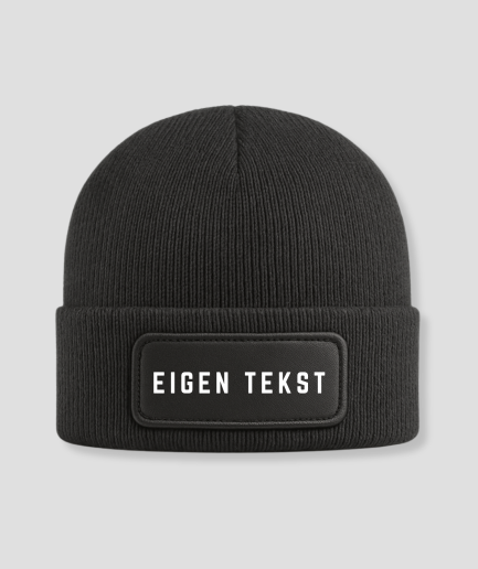 eigen tekst muts