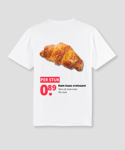 hamkaas croissant tshirt