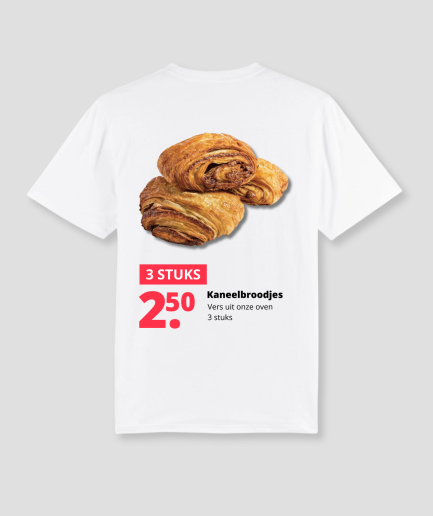 kaneelbroodje tshirt