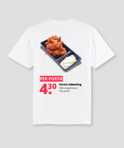 kibbeling tshirt