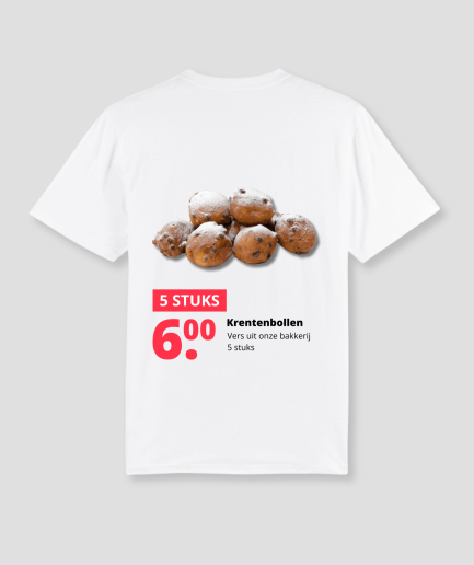 krentenbollen tshirt