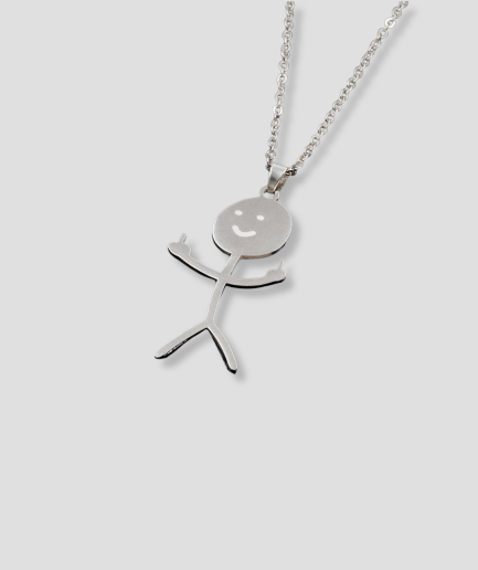 poppetje ketting grappig