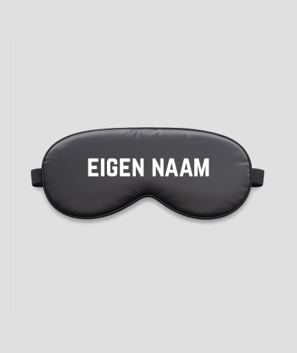 Eigen naam slaapmasker