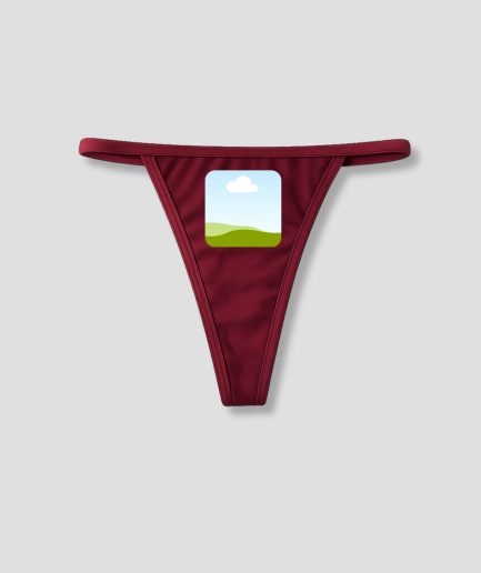 afbeelding rode string