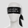 eigen custom tekst op blinddoek