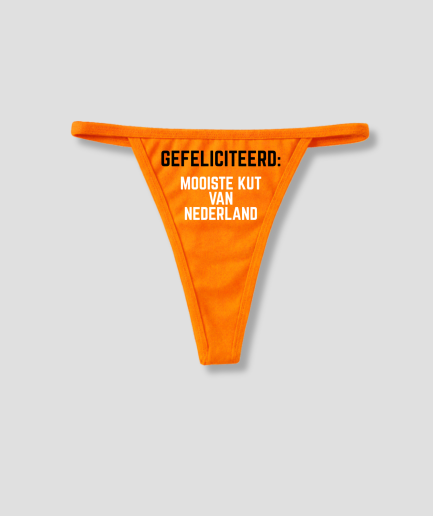 gefeliciteerd string