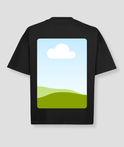 oversized shirt eigen foto