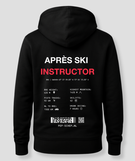 zweden apres ski hoodie