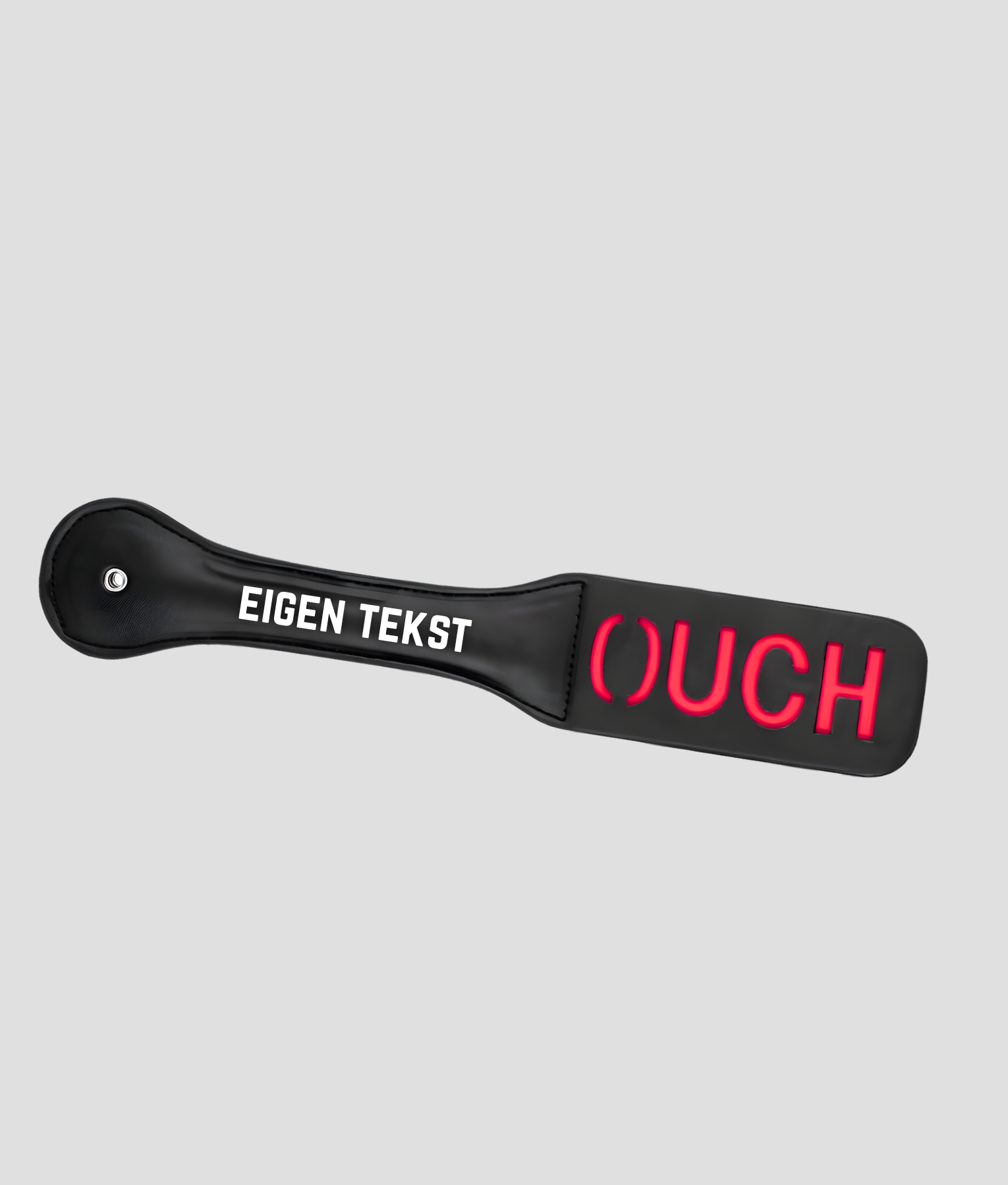 zwepen met custom tekst