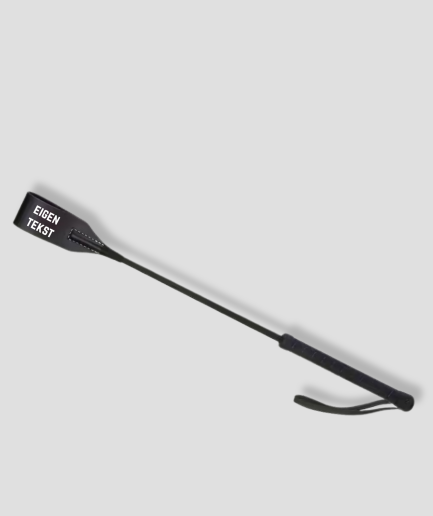 zwepen met eigen tekst