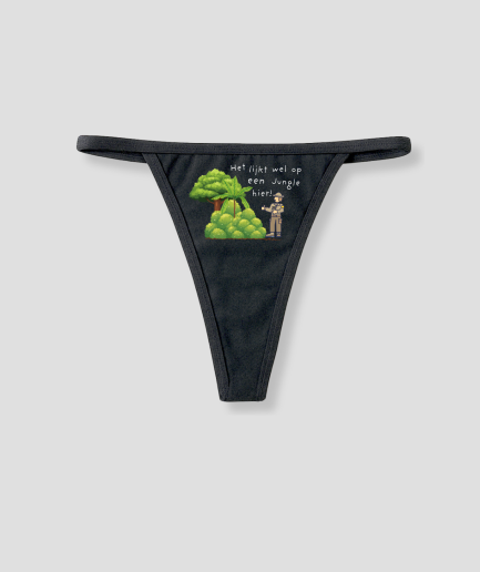 Het lijkt wel de jungle