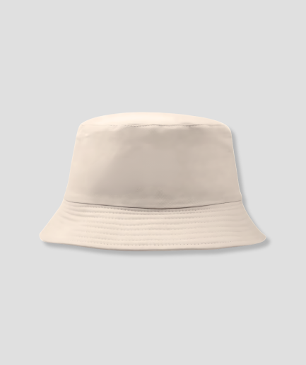 Bucket hat beige
