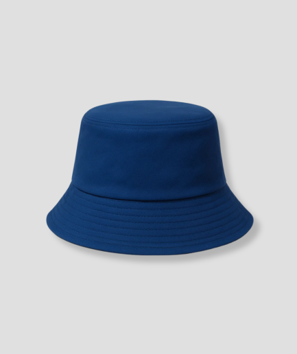 Bucket hat blauw