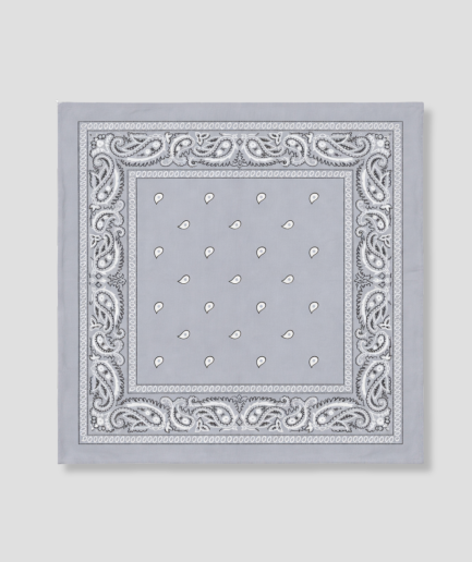 Grijze bandana