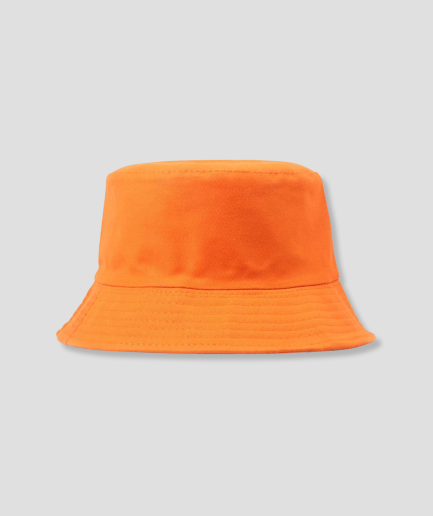 Bucket hat oranje