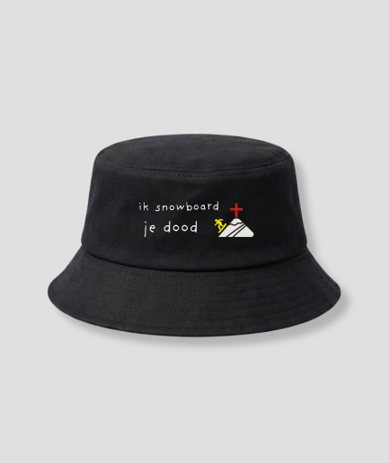 Ik snowboard je kapot