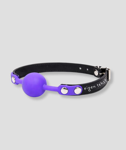 Purple gag