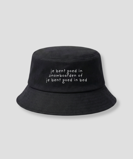 Je bent goed in snowboarden of