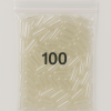 100 capsule transparant