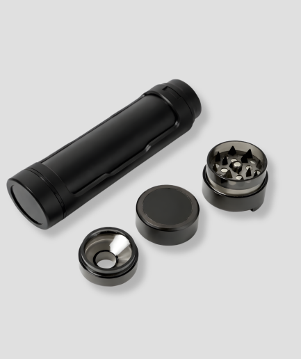 Alles in een 4 delige grinder en opslag