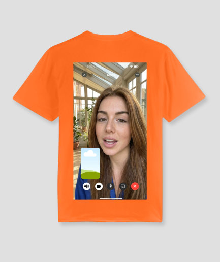 Videocall eigen foto