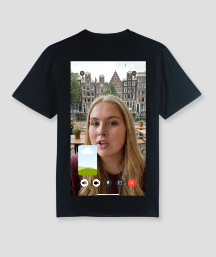 Videocall eigen foto