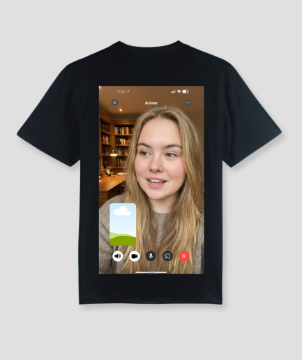 Videocall eigen foto